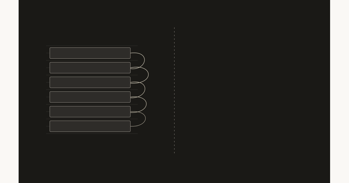 Abstract illustration comparing a tangled WordPress plugin stack on the left with a clean, minimal Astro file structure on the right
